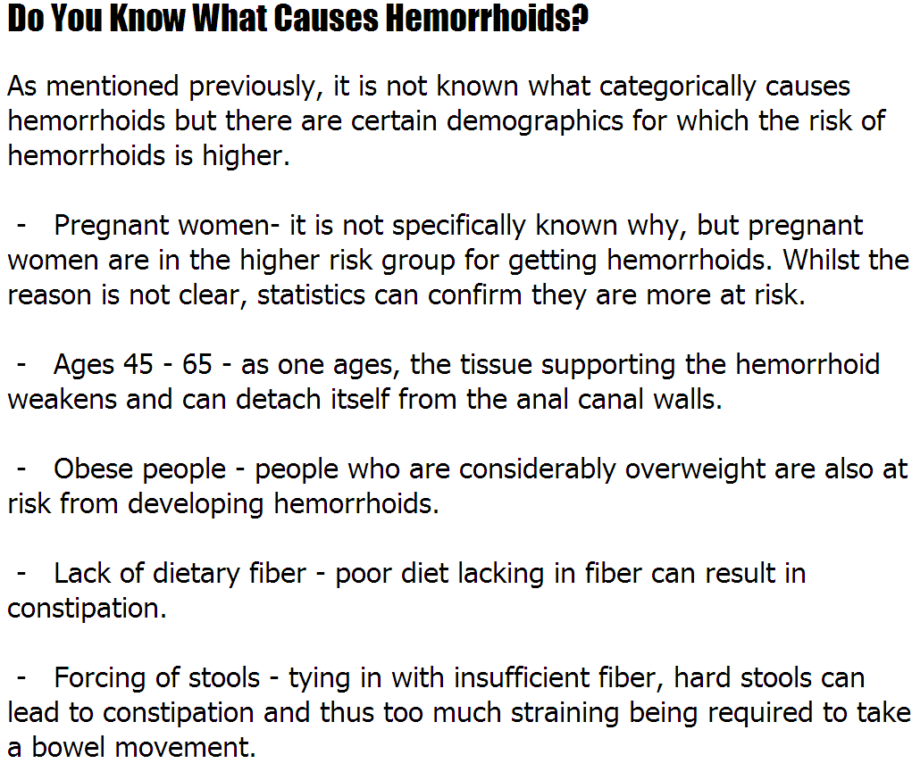 Can hemorrhoids cause constipation?
